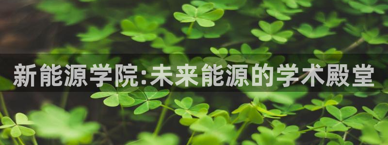 百度新宝gg：新能源学院:未来能源的学术